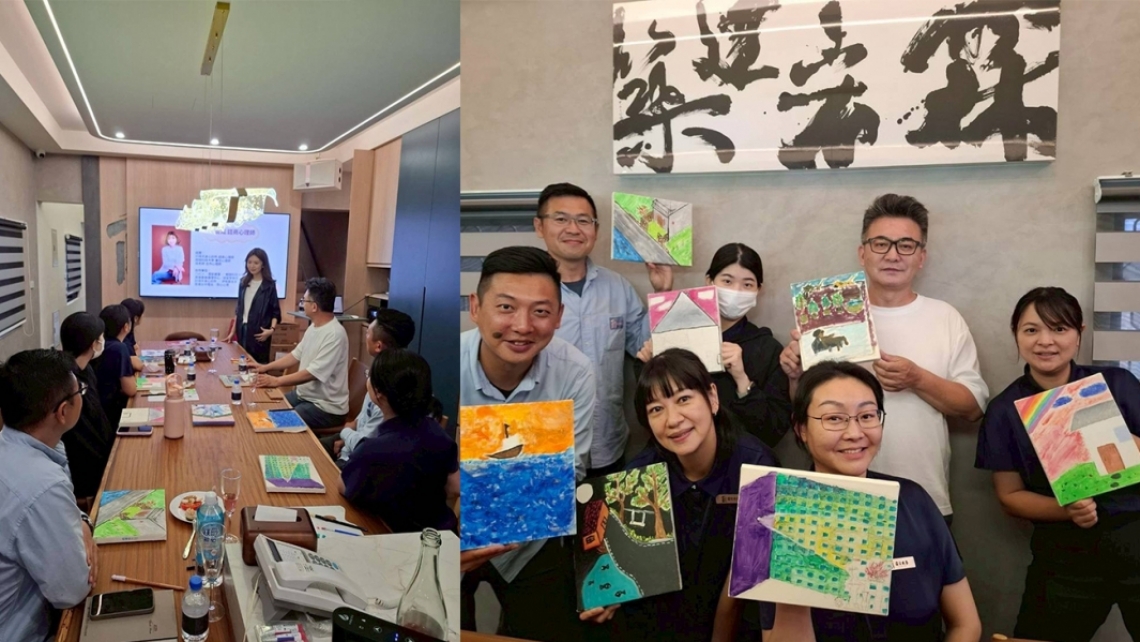 構築心靈的家園｜霖宏建築舉辦「築。家：正念手繪與藝術治療工作坊」，陪伴住戶探索內在寧靜